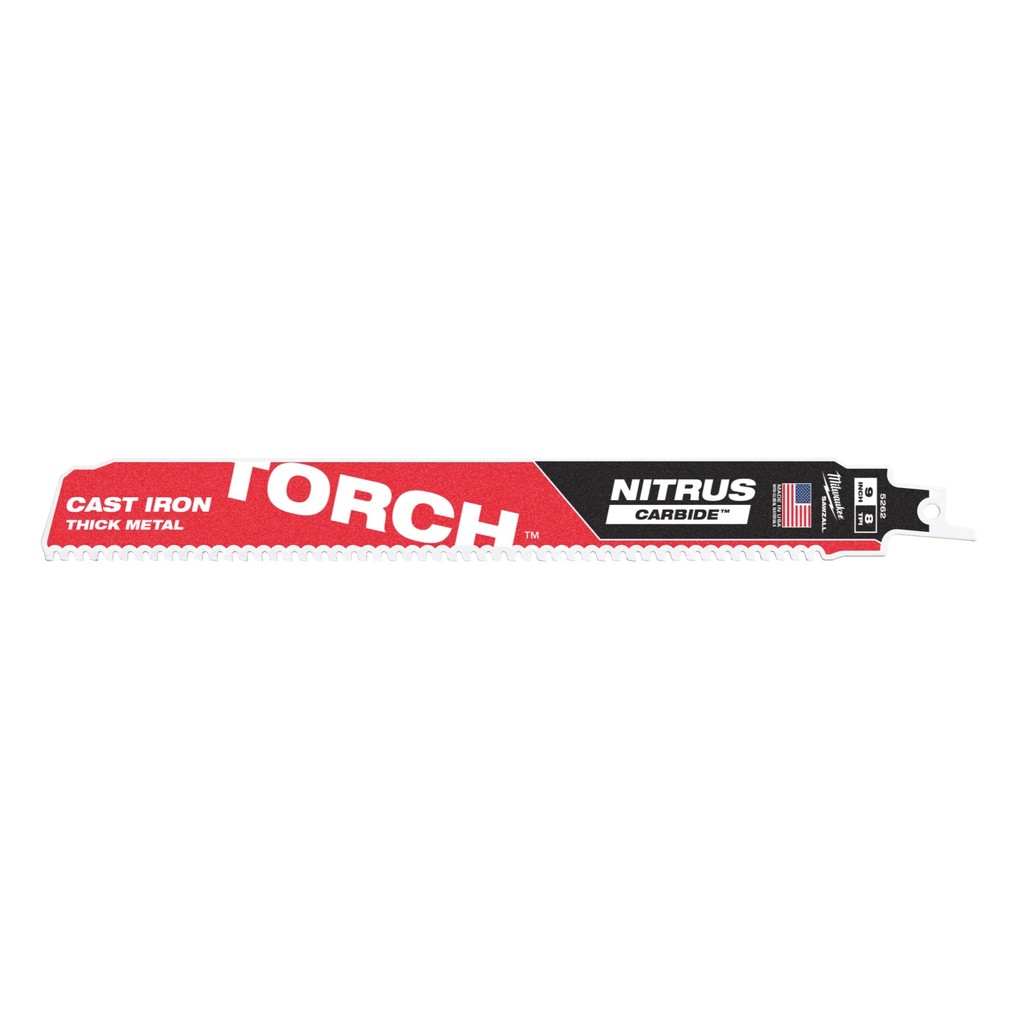MILWAUKEE Pílový plátok TORCH NITRUS 230x8T, 1 ks