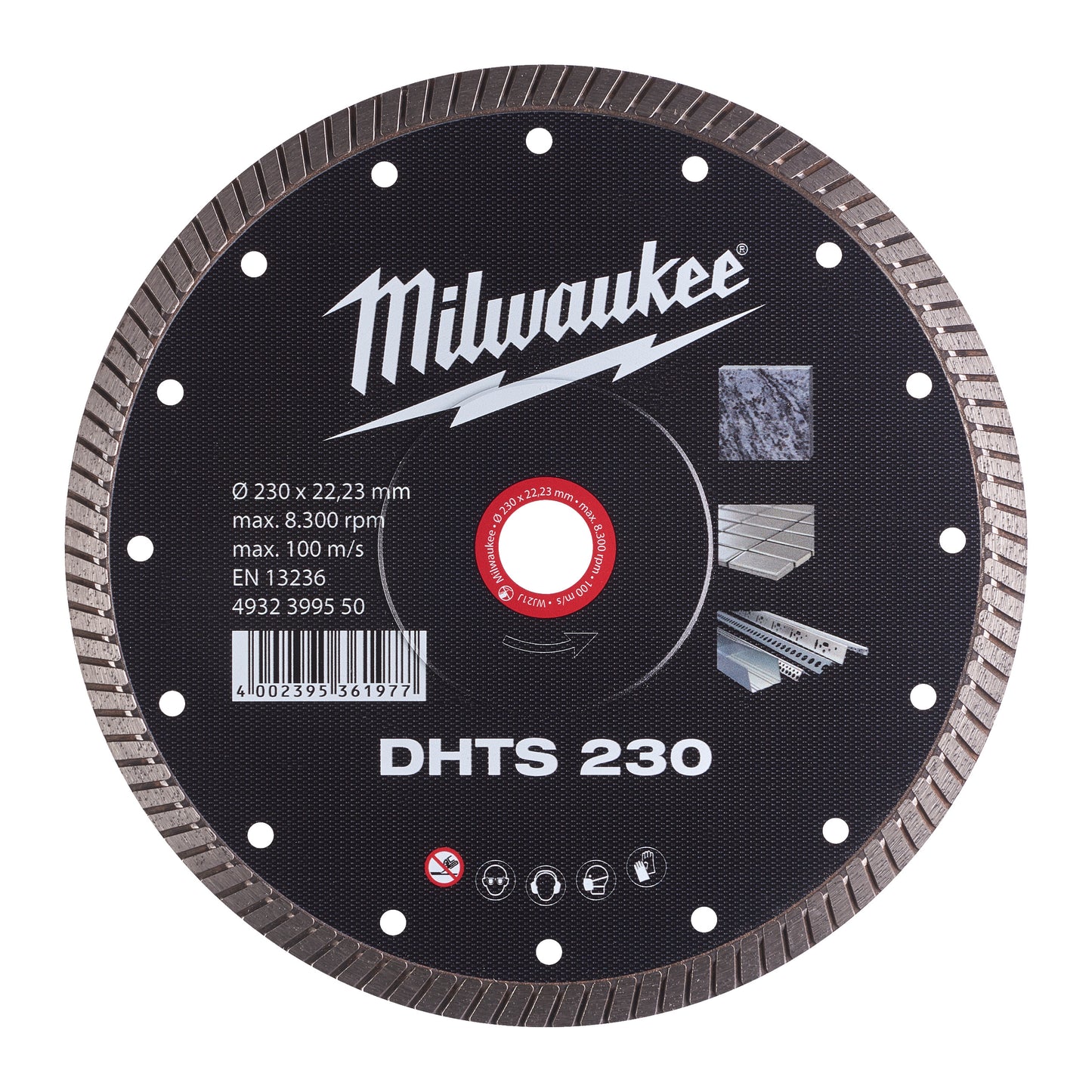 MILWAUKEE Diamantový kotúč DHTS 230 × 22,2 mm
