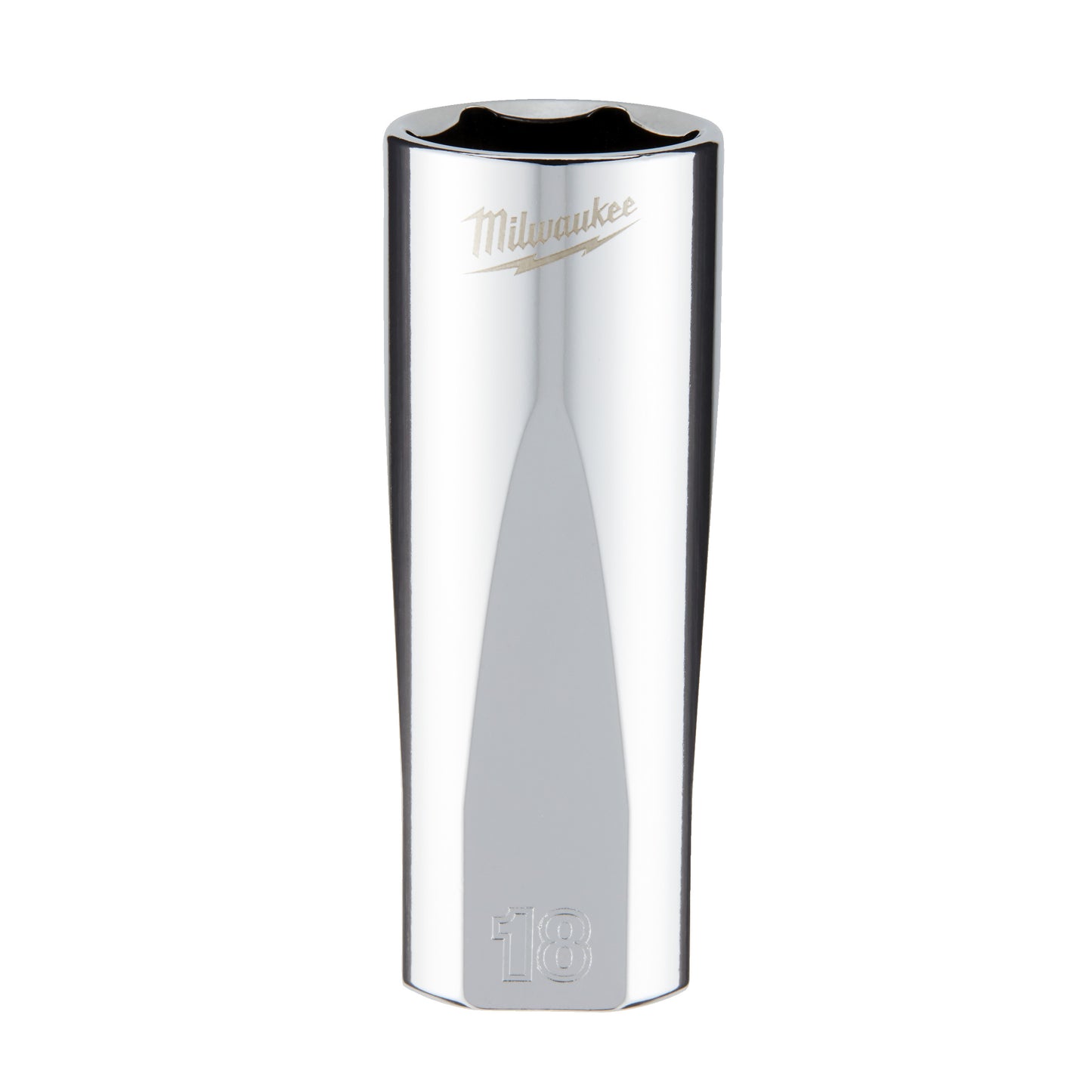 MILWAUKEE 3/8 Nástrčný kľúč, Metrický predĺžený-18MM