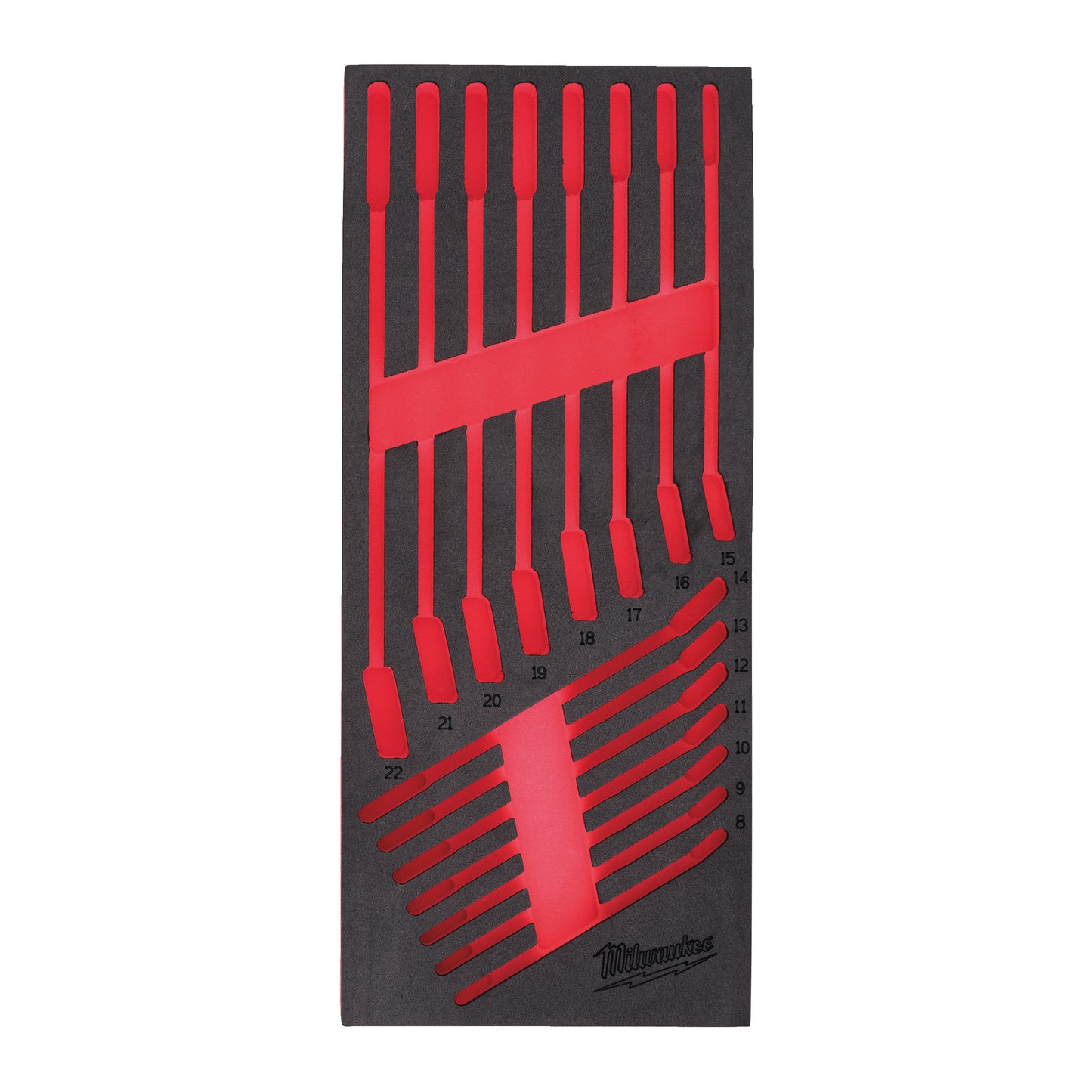 MILWAUKEE Prázdna penová vložka pre Maxbite kľúče - 15ks