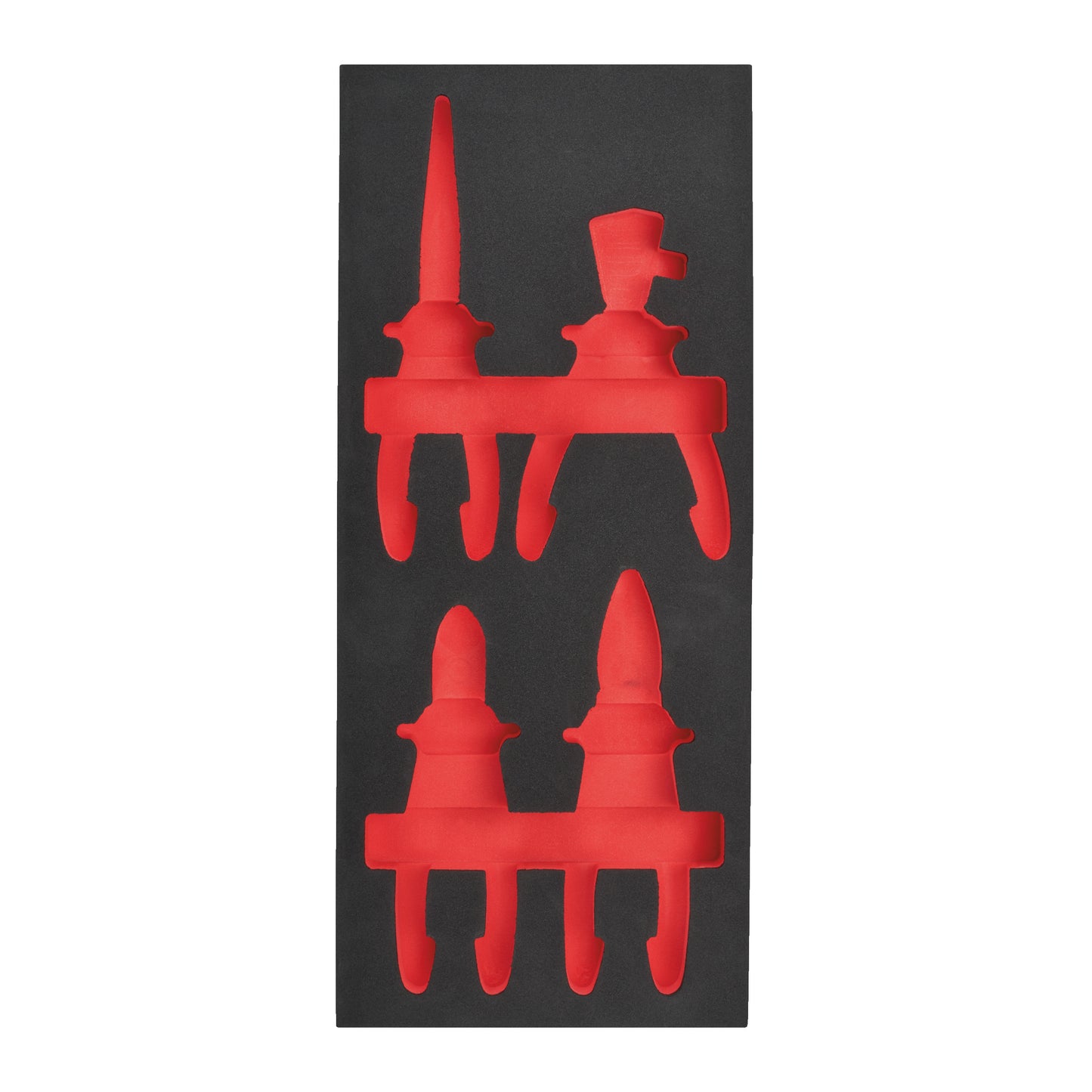 MILWAUKEE Prázdna penová vložka pre VDE kliešte - 4ks