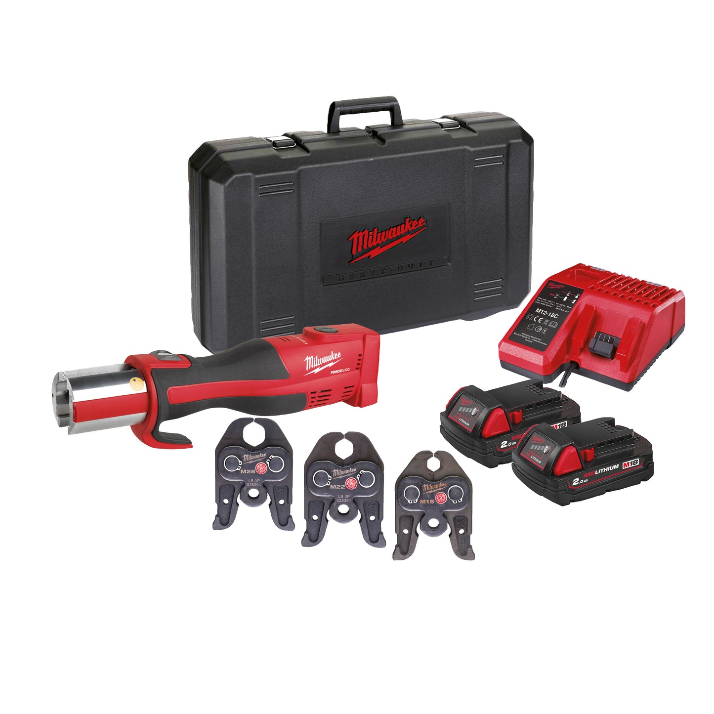 MILWAUKEE M18™ FORCE LOGIC™ kompaktný bezuhlíkový lis