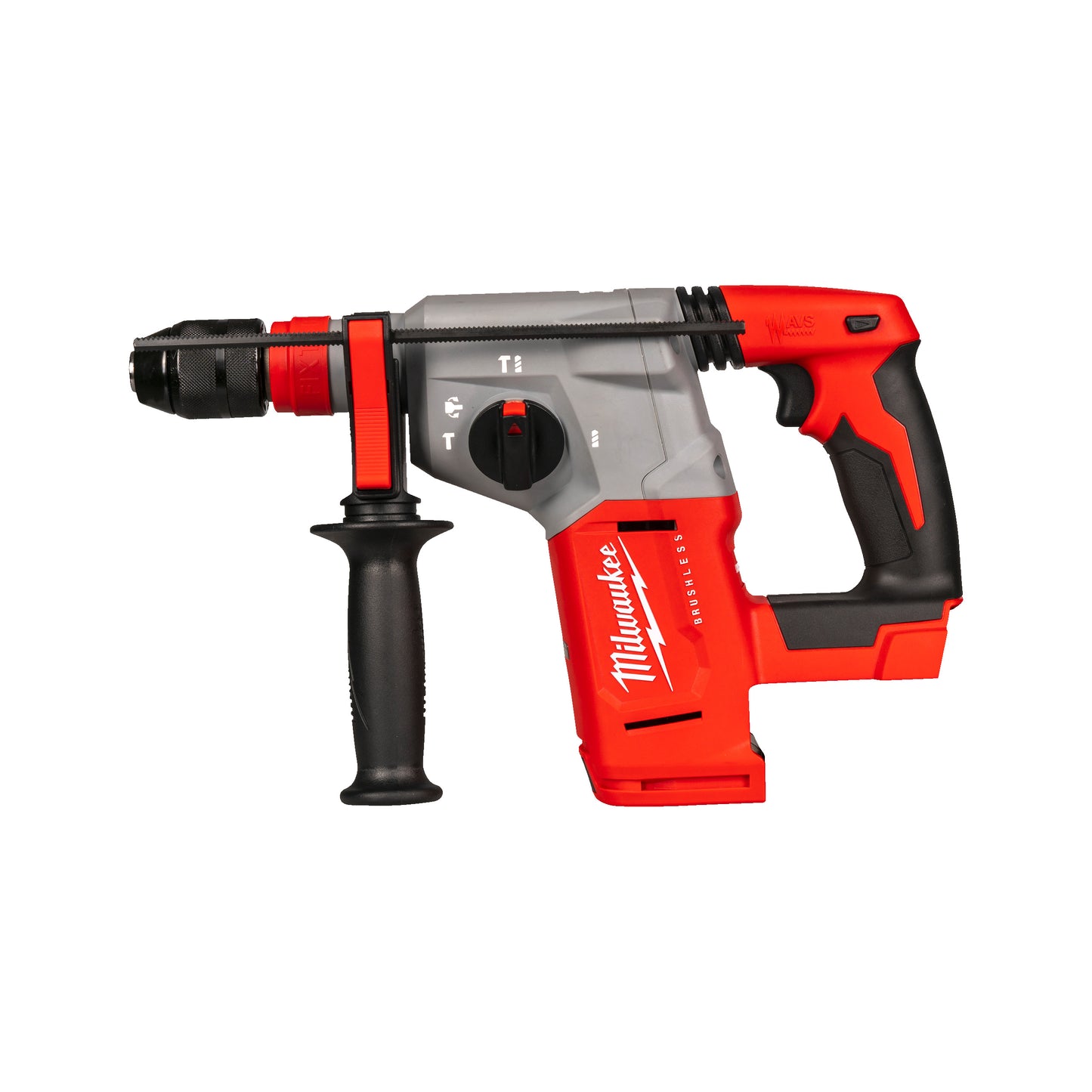 MILWAUKEE M18™ bezuhlíkové kladivo SDS-Plus 26 mm, so 4 režimami a skľučovadlom FIXTEC™