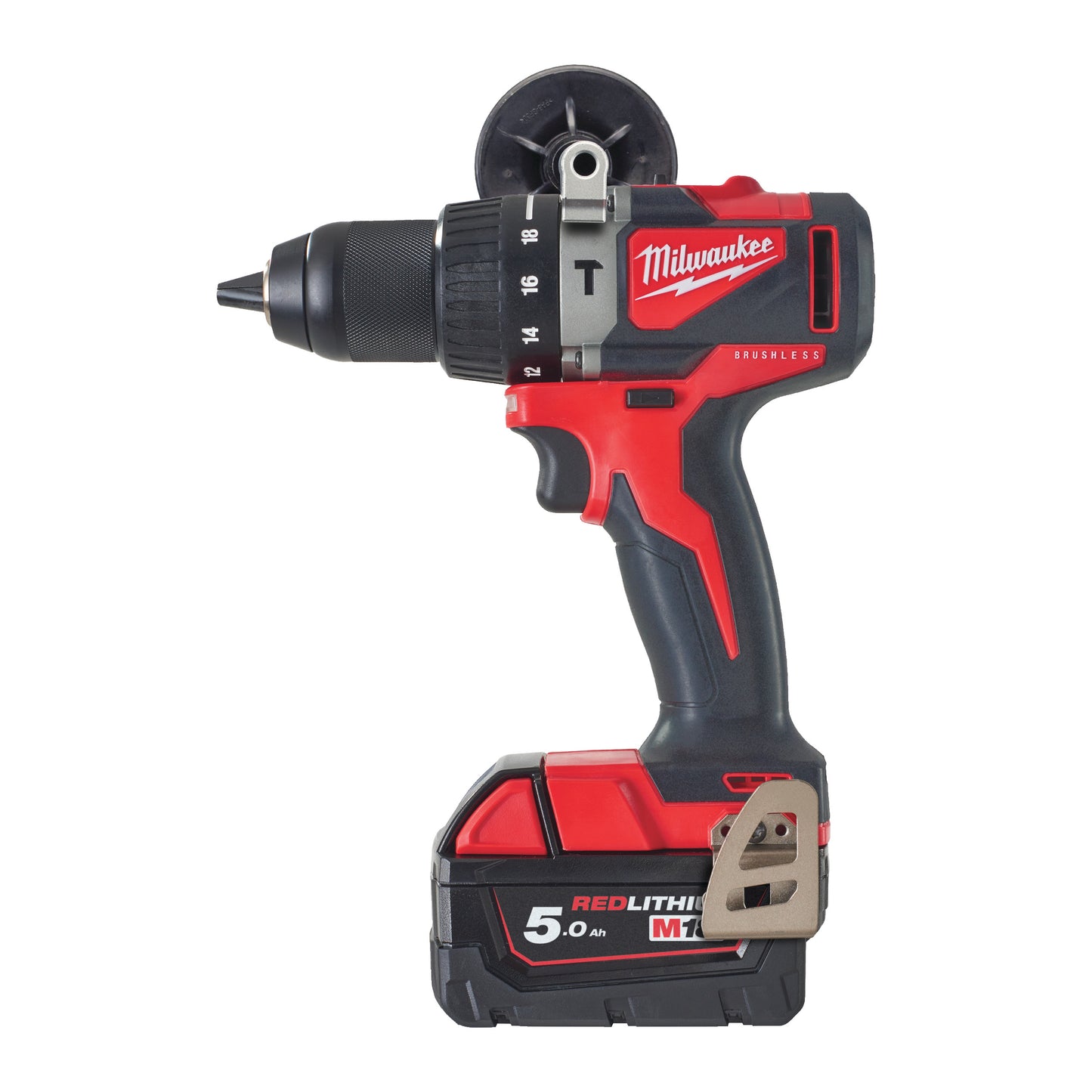 MILWAUKEE M18™ bezuhlíková príklepová vŕtačka