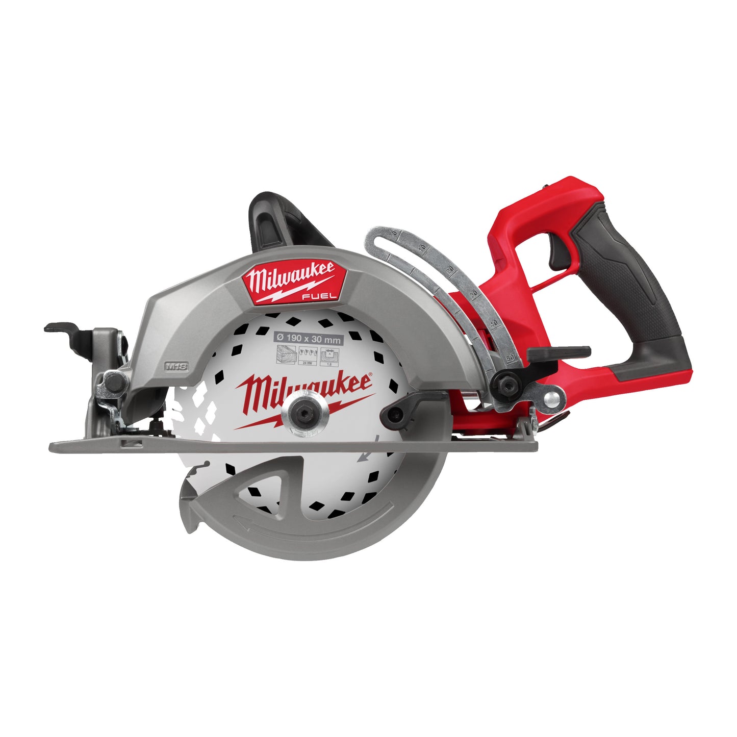 MILWAUKEE M18 FUEL™ okružná píla so zadnou rukoväťou 2. gen.