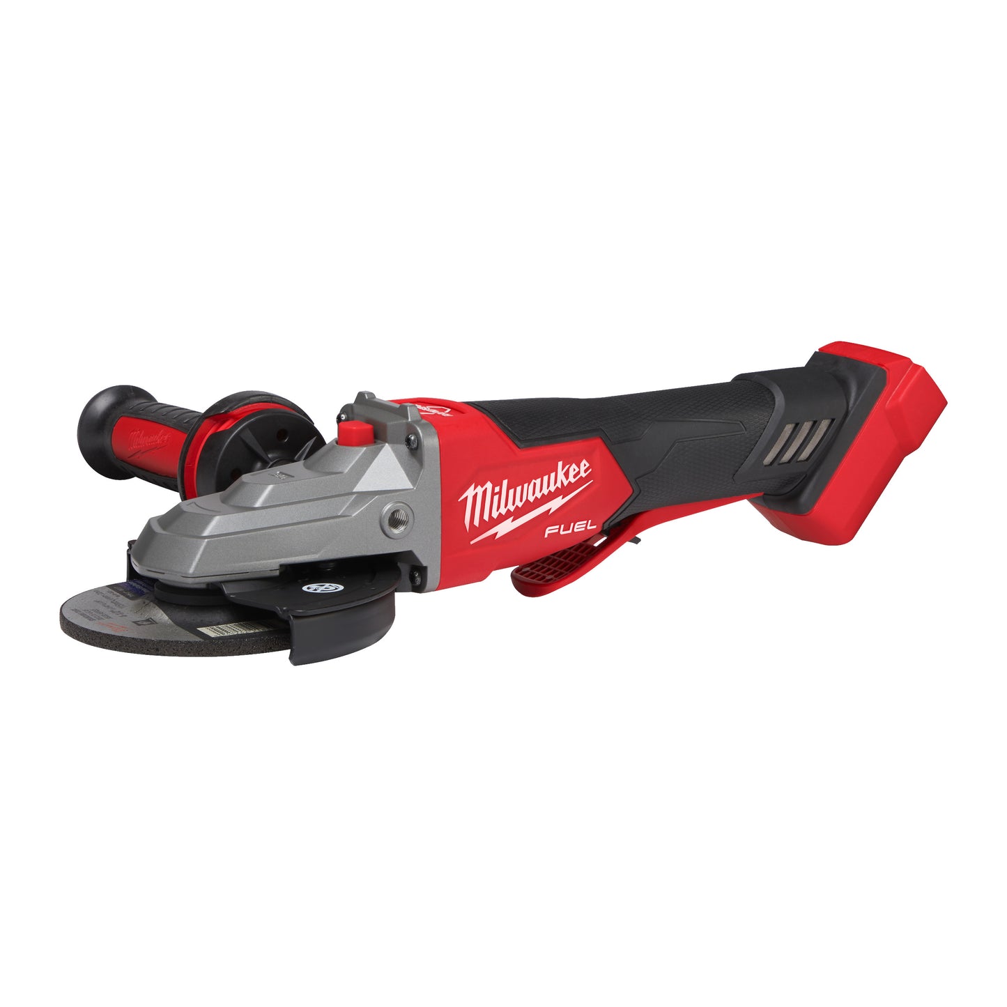 MILWAUKEE M18 FUEL™ 125 mm plochá uhlová brúska s brzdou a posuvným vypínačom