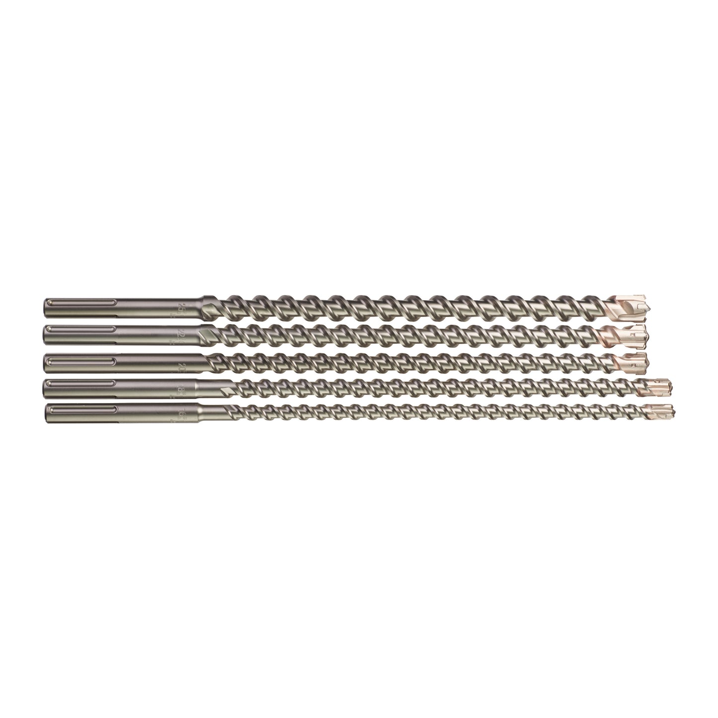 MILWAUKEE Súprava vrtákov SDS-Max (Ø 16,18/540 mm; Ø 20,22,25/520 mm)