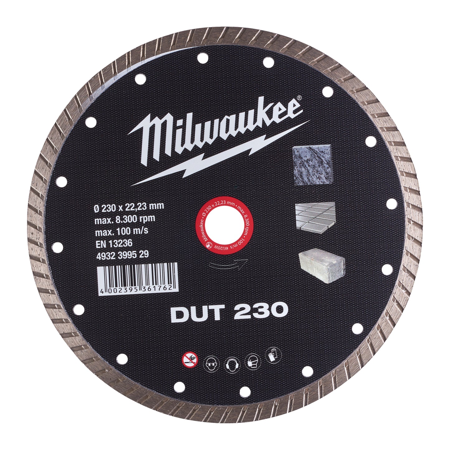 MILWAUKEE Diamantový kotúč DUT 230 × 22,2 mm