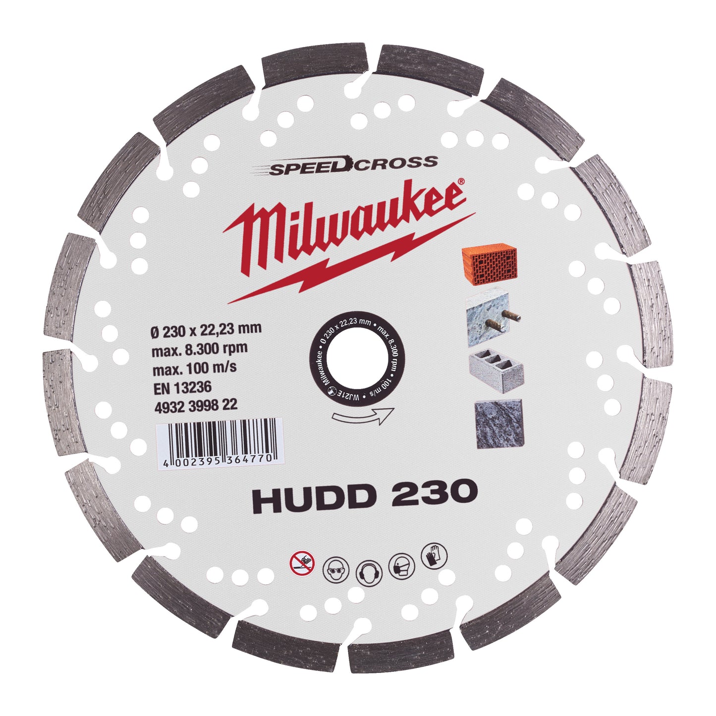 MILWAUKEE Diamantový kotúč HUDD 230 mm