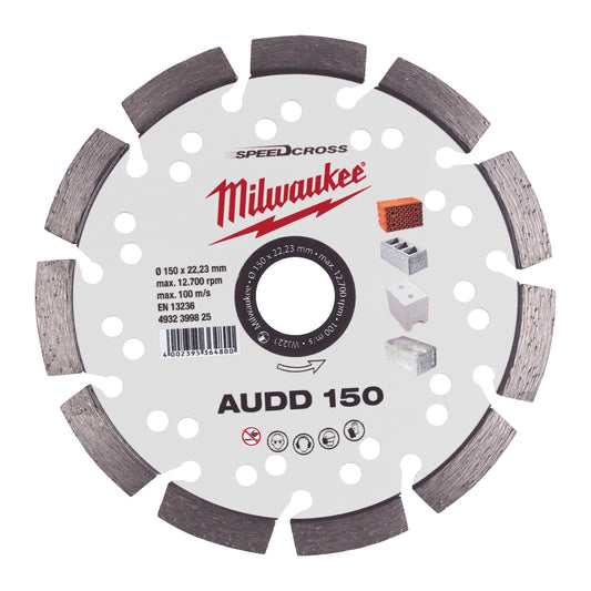 MILWAUKEE Diamantový kotúč AUDD 150 mm