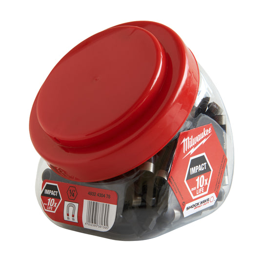 MILWAUKEE Magnetický držiak bitov ShW 60 mm 100 ks