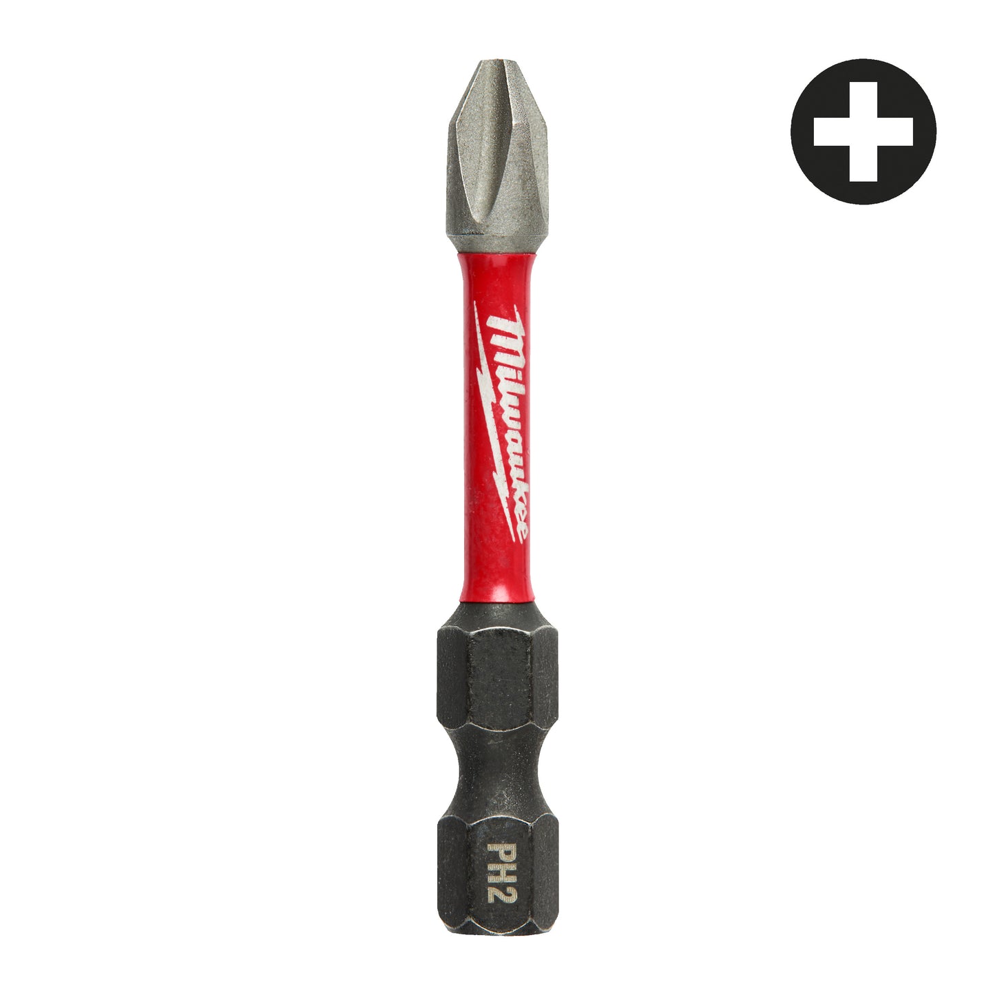 MILWAUKEE Skrutkovacie bity ShW PH2 50 mm – 10 ks