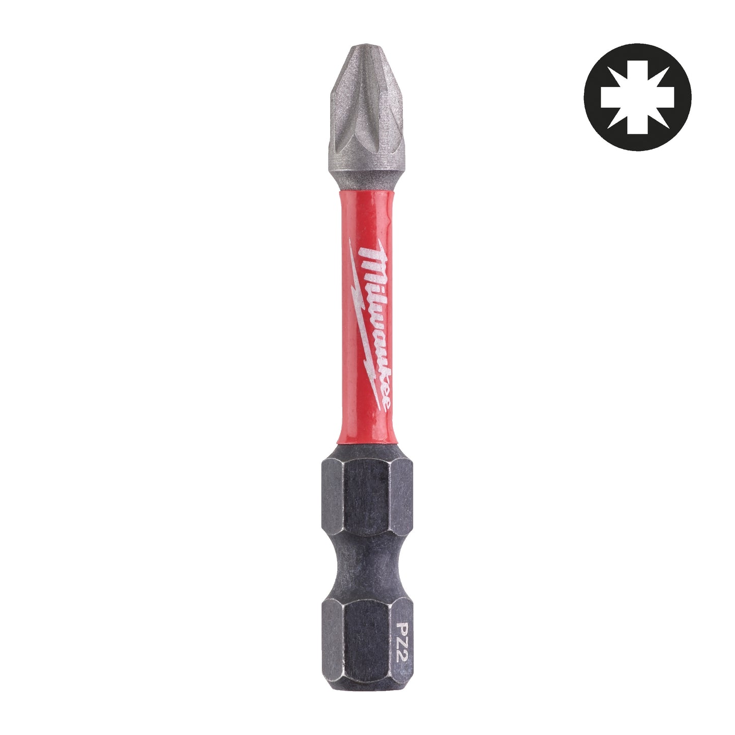 MILWAUKEE Skrutkovací bit ShW PZ2 50 mm – 1 ks