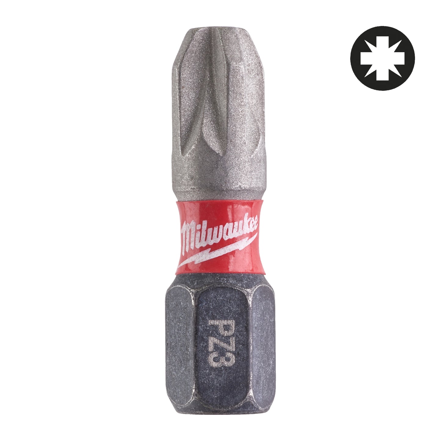 MILWAUKEE Skrutkovacie bity ShW PZ3 25 mm – 25 ks