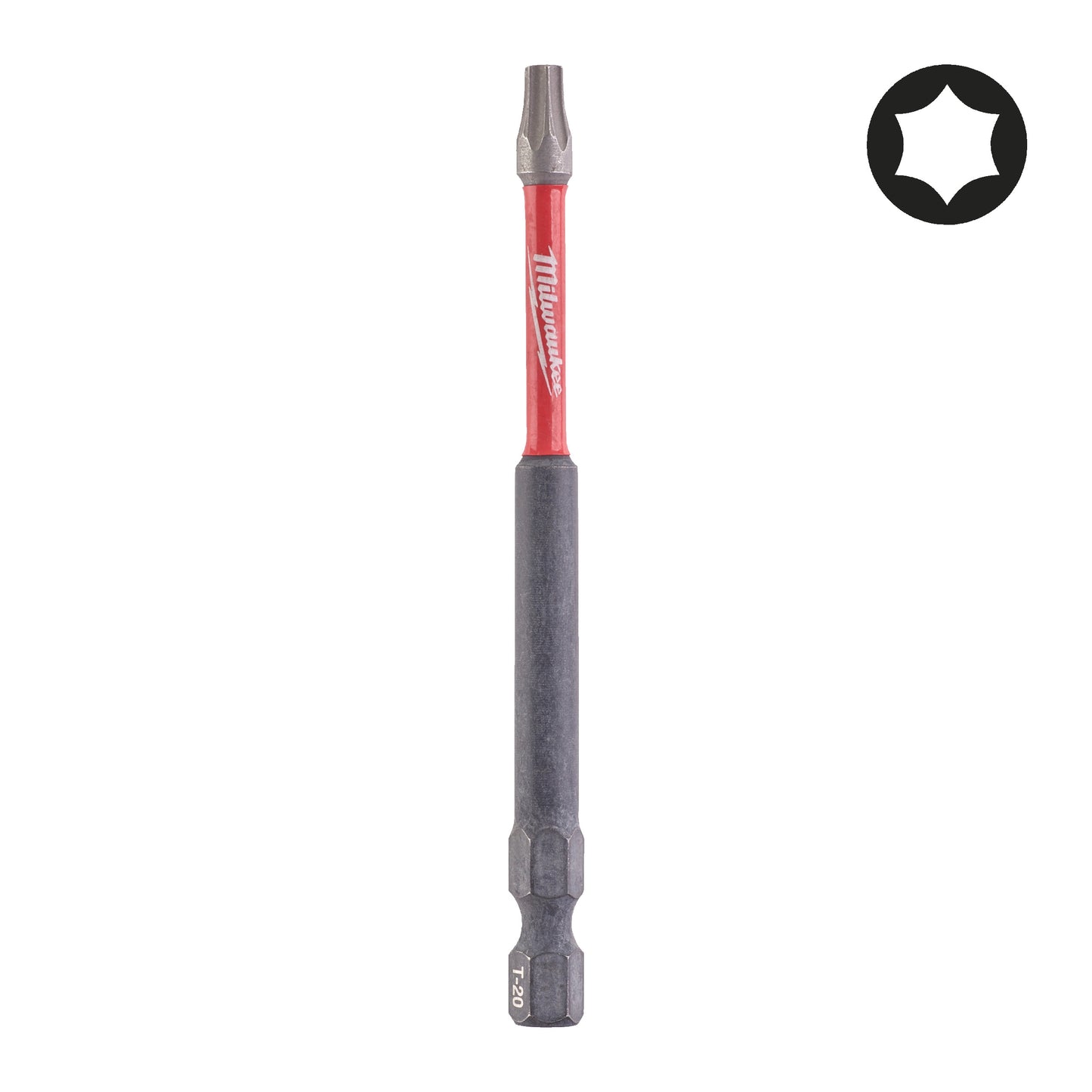 MILWAUKEE Skrutkovací bit ShW TX20 90 mm – 1 ks