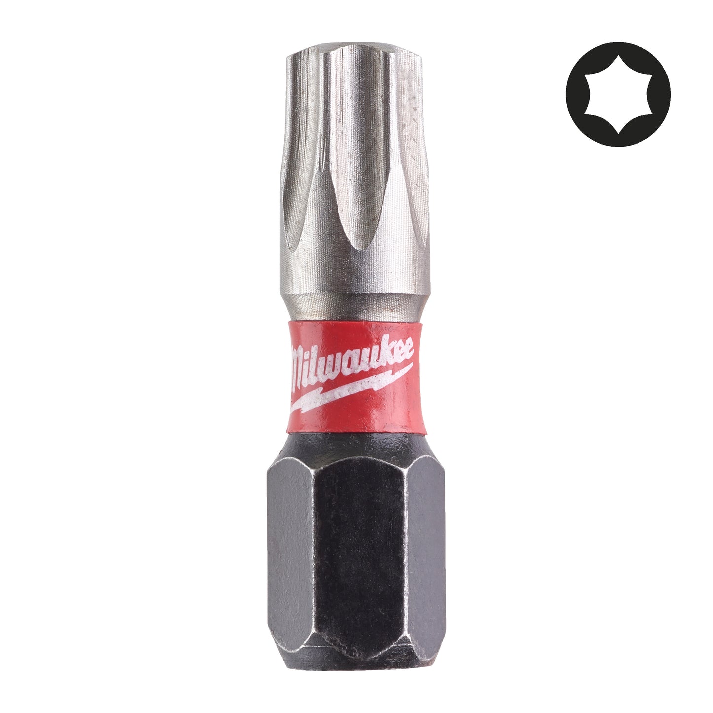 MILWAUKEE Skrutkovacie bity ShW TX30 25 mm – 25 ks