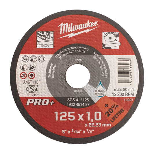 MILWAUKEE CutWSCS 41/125 × 1 PRO+ rezný kotúč – 1 ks