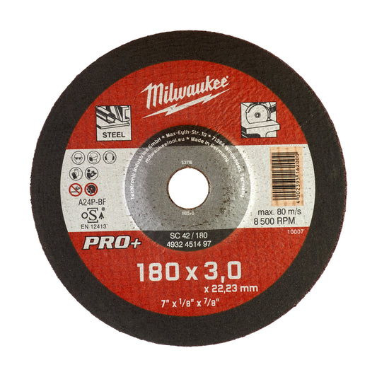 MILWAUKEE CutWSC 42/180 × 3 PRO+ rezný kotúč – 1 ks