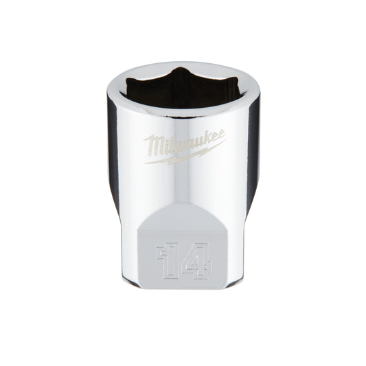 MILWAUKEE 1/4 Nástrčný kľúč, Metrický-14MM