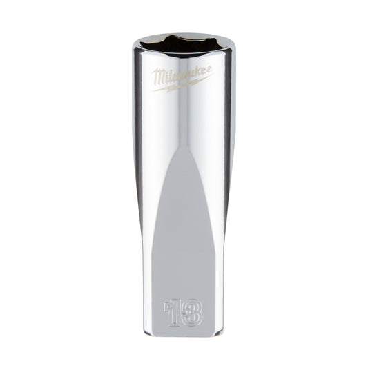 MILWAUKEE 1/4 Nástrčný kľúč, Metrický predĺžený-13MM
