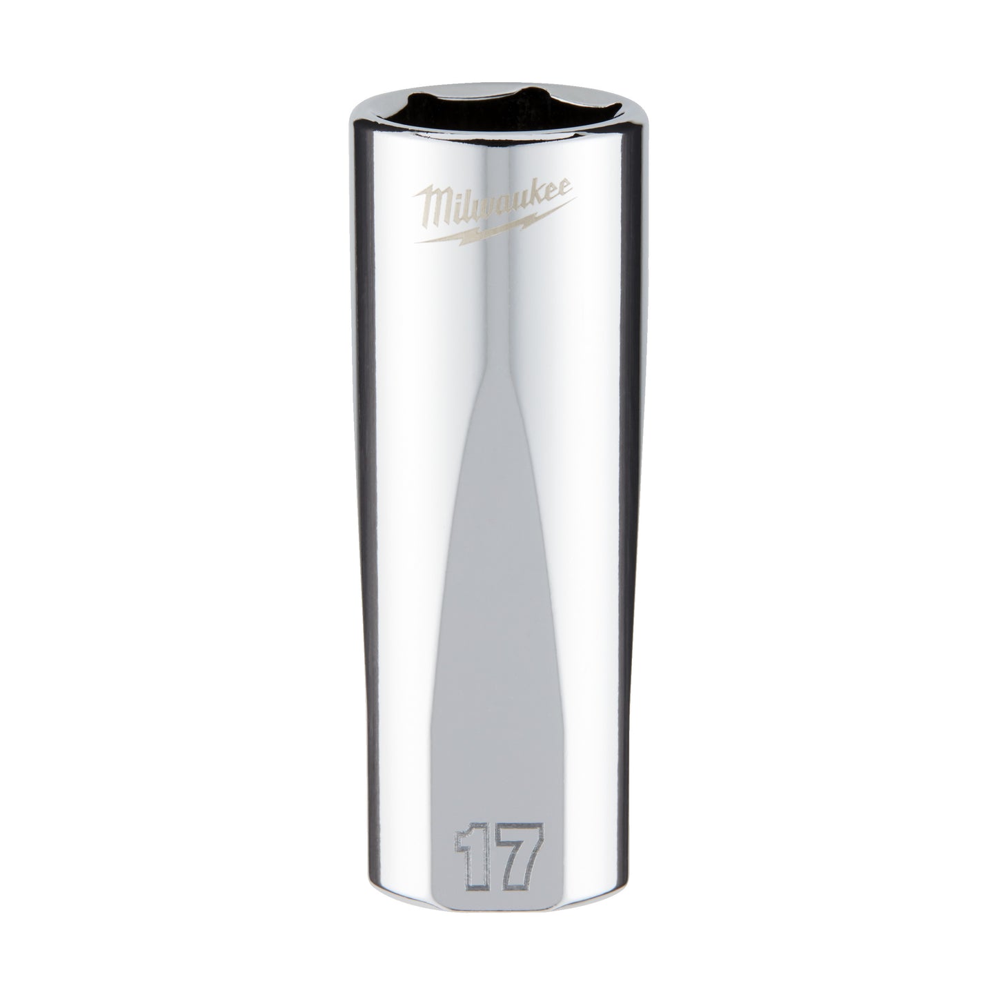 MILWAUKEE 3/8 Nástrčný kľúč, Metrický predĺžený-17MM