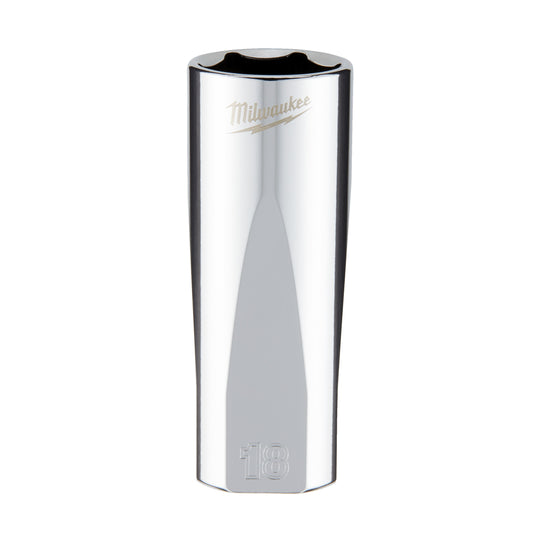 MILWAUKEE 3/8 Nástrčný kľúč, Metrický predĺžený-18MM