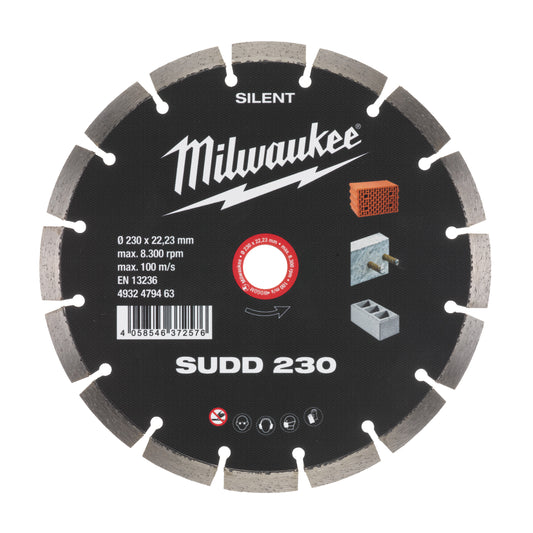 MILWAUKEE Tichý diamantový kotúč SUDD 230mm