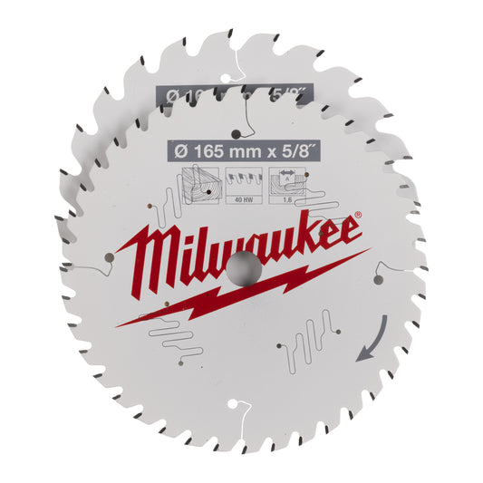 MILWAUKEE Set pílových kotúčov 165x30mm 24z a 40z (2ks)