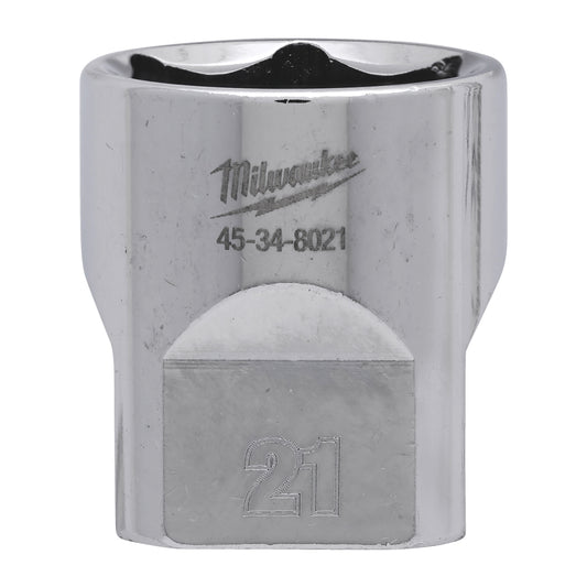 MILWAUKEE 3/8´´ nástrčný kľúč - 21mm