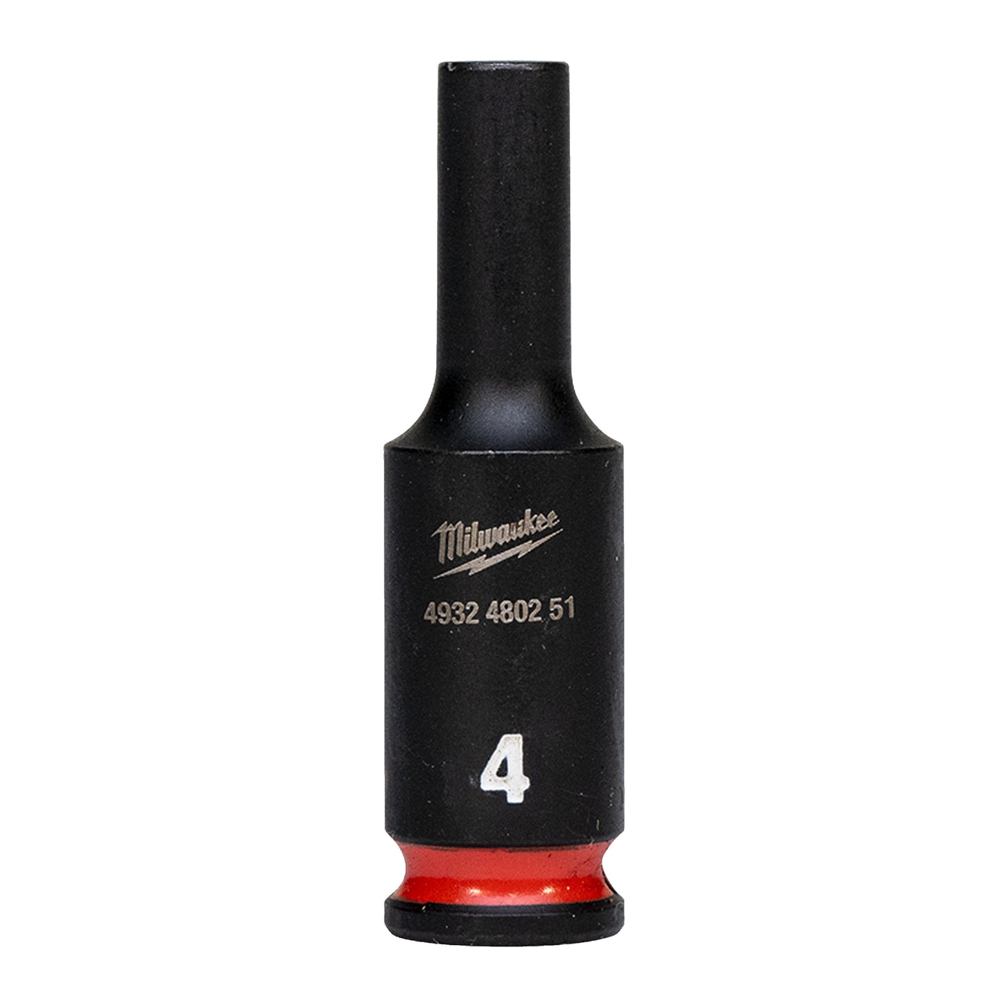 MILWAUKEE Priemyselné hlavice Shockwave 1/4´´ HEX 4mm dlhé