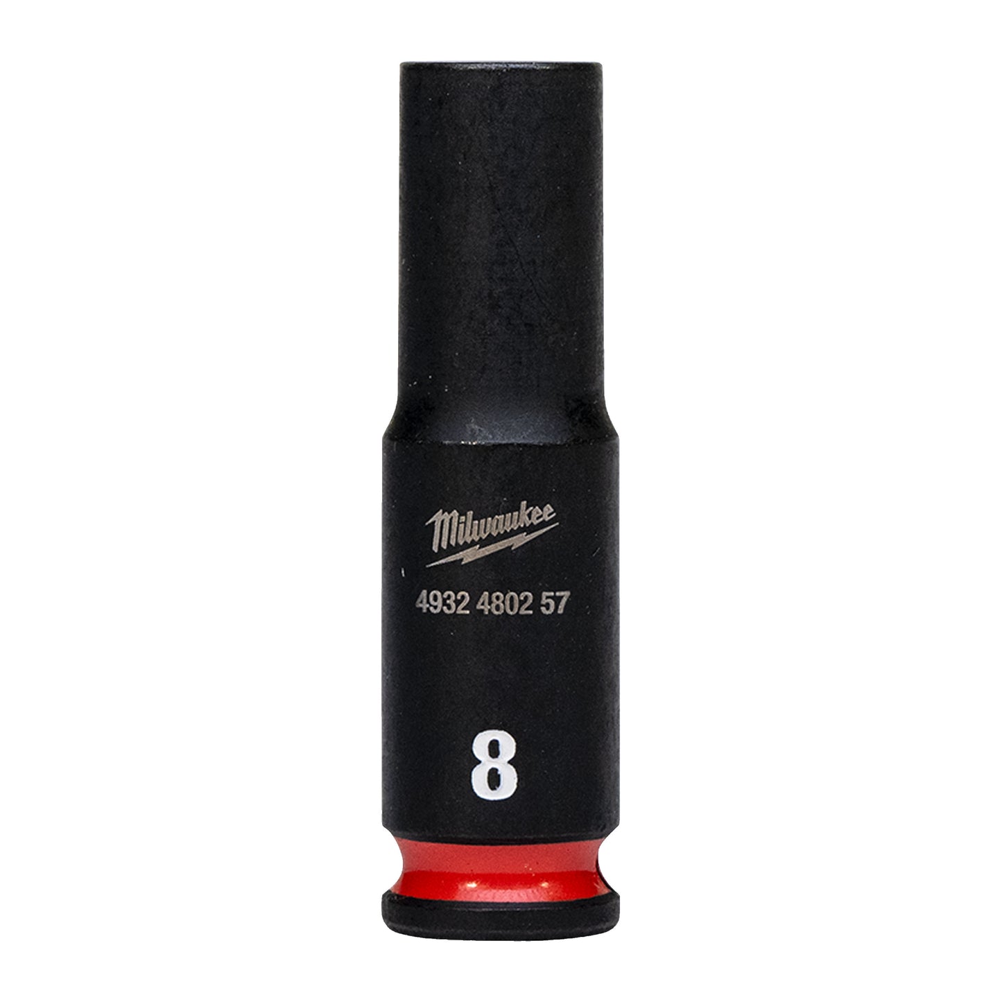 MILWAUKEE Priemyselné hlavice Shockwave 1/4´´ HEX 8mm dlhé