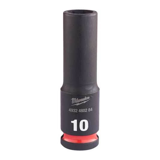 MILWAUKEE Priemyselné hlavice Shockwave 3/8´´ HEX 10mm dlhé