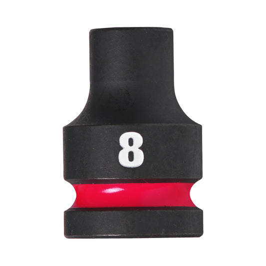 MILWAUKEE 1/2 Nástrčný kľúč Shockwave, Hex 8