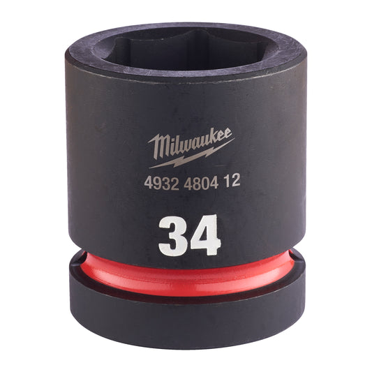 MILWAUKEE Priemyselná hlavica Shockwave 1´´ HEX 34mm