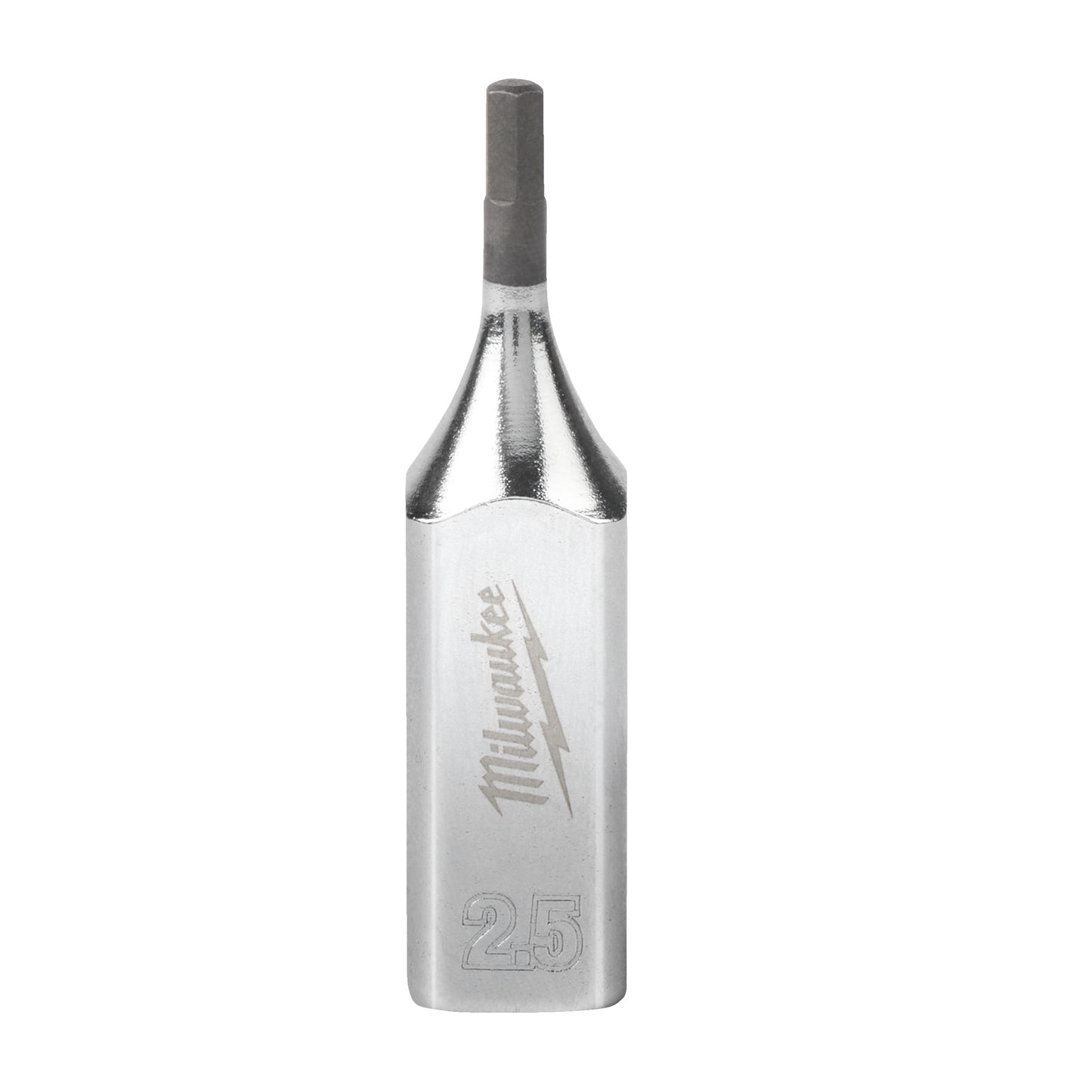 MILWAUKEE 1/4" Hex nástrčná hlavica HEX 2,5mm