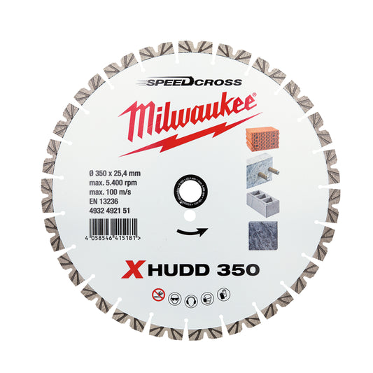 MILWAUKEE Diamantový kotúč X-HUDD 350mm