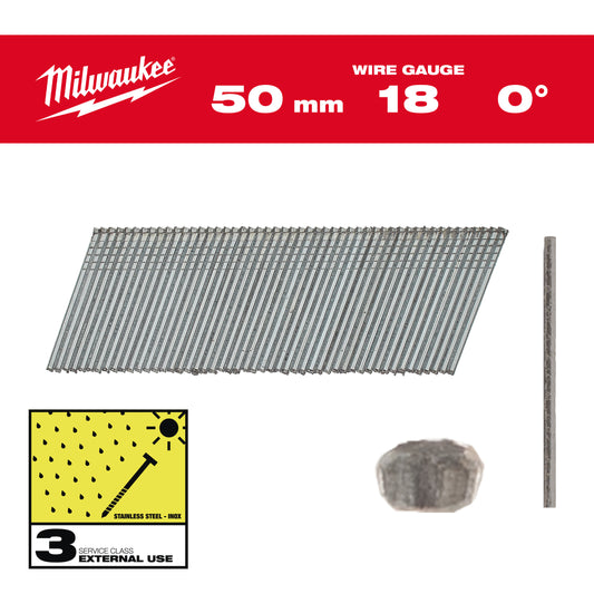 MILWAUKEE Klince nerez 18G 45mm RC G SC3 - 5000ks