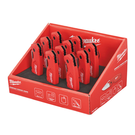 MILWAUKEE Skladací nôž v boxe - 10ks