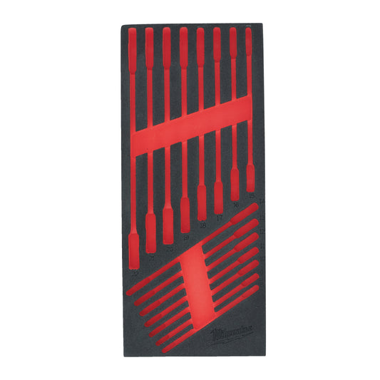 MILWAUKEE Prázdna penová vložka pre Maxbite račňové kľúče - 15ks