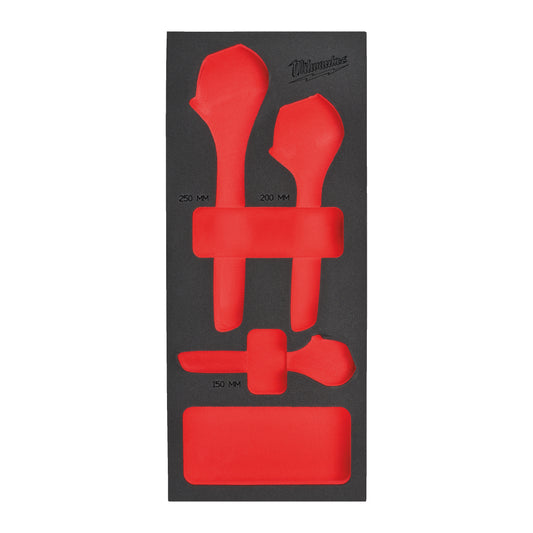 MILWAUKEE Prázdna penová vložka pre Nastaviteľné kľúče - 3ks