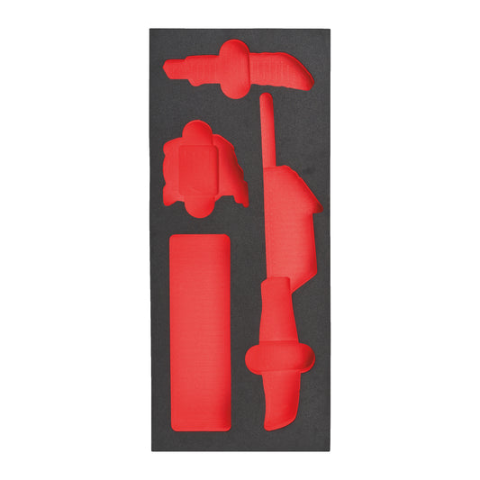 MILWAUKEE Prázdna penová vložka pre rezacie a meracie príslušenstvo - 3ks