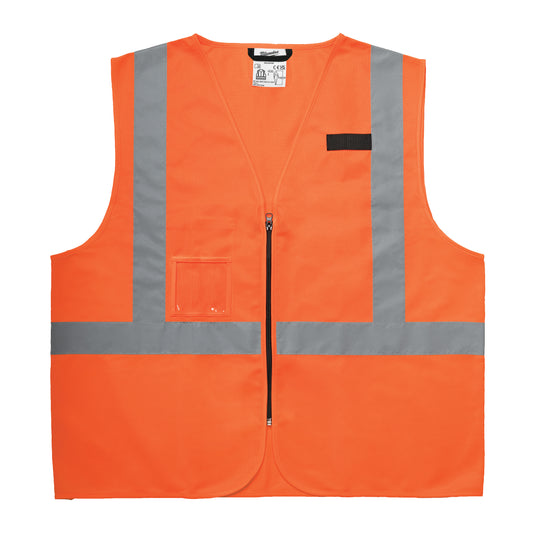 MILWAUKEE Základna reflexná vesta - oranžová  4XL/5XL