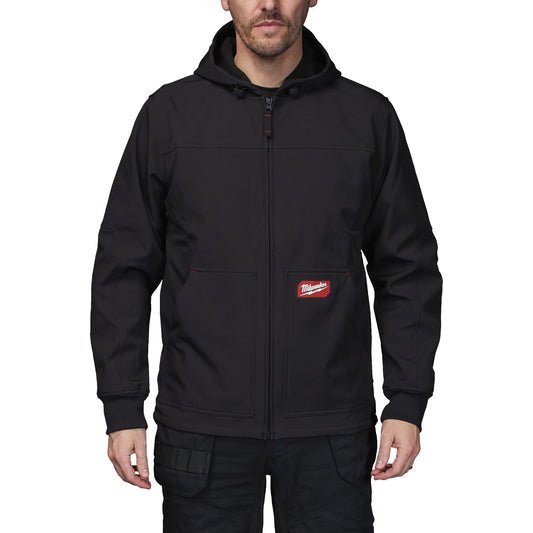 MILWAUKEE Freeflex™ Softshell bunda s kapucňou - čierna - S