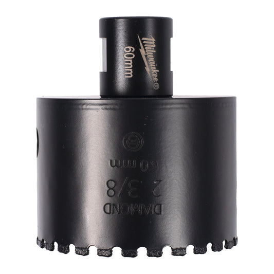 MILWAUKEE Vrták na obklady a dlažby Diamond Max Ø 60 mm s upínaním M14, 1 ks