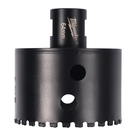 MILWAUKEE Vrták na obklady a dlažby Diamond Max Ø 64 mm s upínaním M14, 1 ks