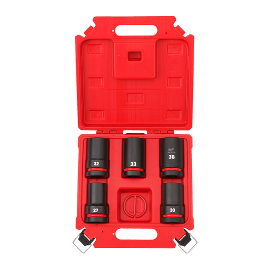 MILWAUKEE 1" sada priem. hlavíc dlhých, 5 ks