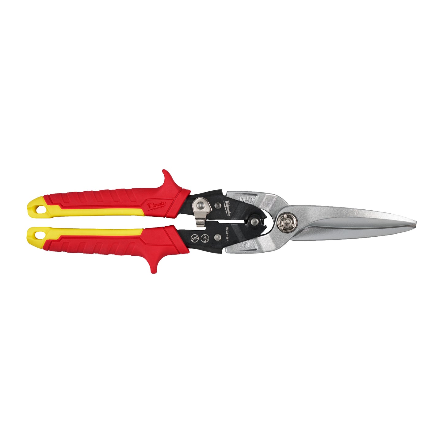 MILWAUKEE Dlhé rovné nožnice na plech