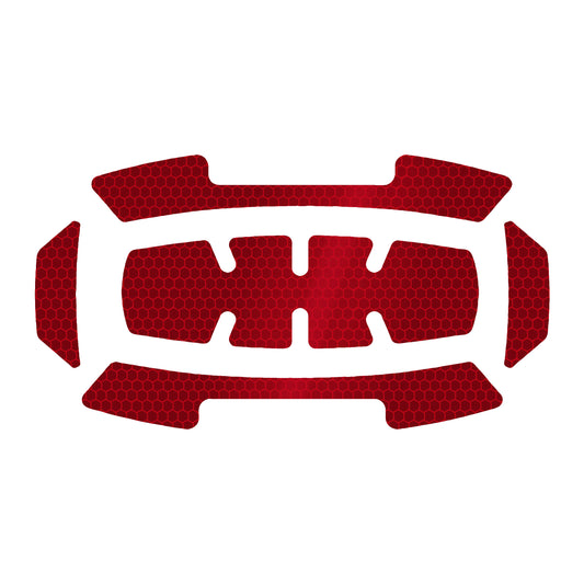 MILWAUKEE BOLT reflexná nálepka - červená