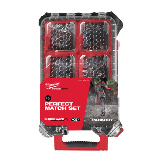 MILWAUKEE 	
Shockwave Impact Duty sada bitov, 45 ks