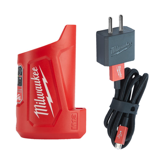 MILWAUKEE M12™ cestovná nabíjačka
